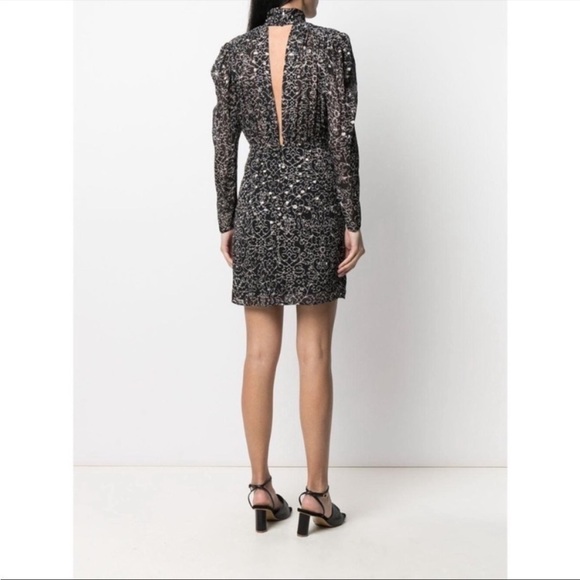 BA&SH Robe Acia Mini Dress - Picture 4 of 12